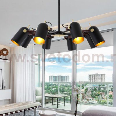 Люстра на штанге BULLET B D70 ImperiumLoft 192853-26