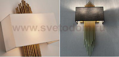Бра Sohne CG 90-0009 FIORE Black H120 W43 ImperiumLoft 192855-22