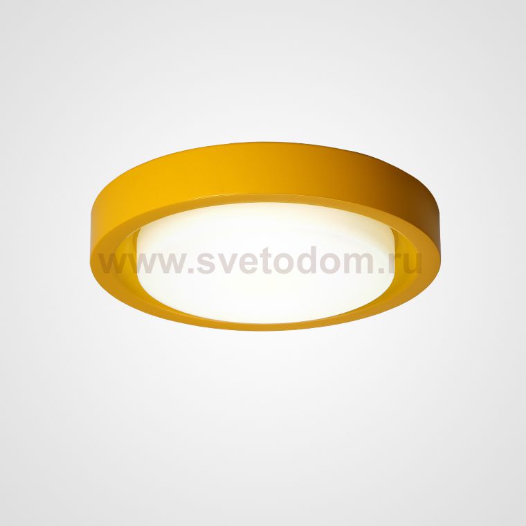 Потолочный светильник BUTTON D28 Yellow ImperiumLoft 192864-26