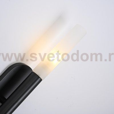 Бра Rousseau Small Bath Sconce Black ImperiumLoft 192924-22