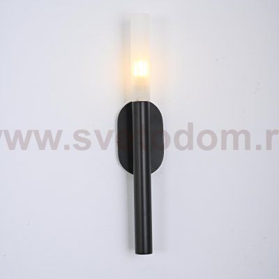 Бра Rousseau Small Bath Sconce Black ImperiumLoft 192924-22