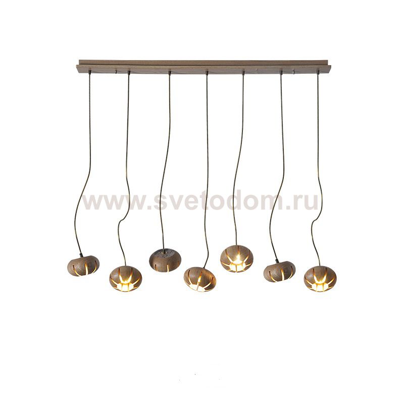 Дизайнерская люстра CAPSULES L90 Light wood ImperiumLoft 192925-26