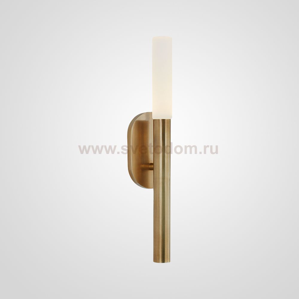 Бра Rousseau Small Bath Sconce Brass ImperiumLoft 192930-22