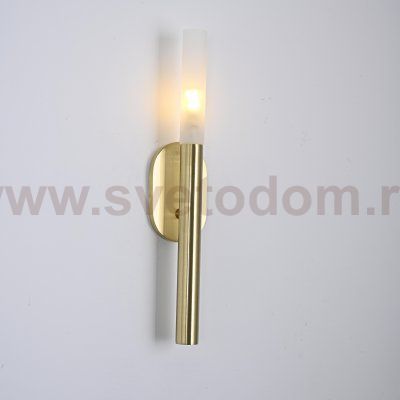 Бра Rousseau Small Bath Sconce Brass ImperiumLoft 192930-22