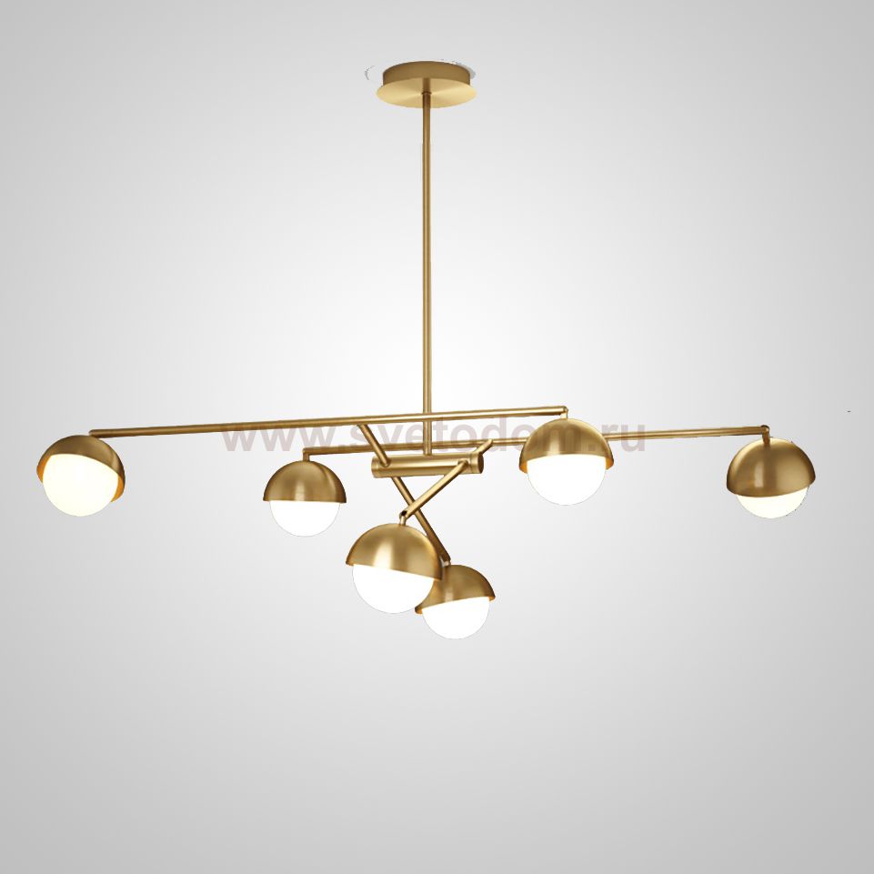 Потолочная люстра KENDALL L6 Gold ImperiumLoft 192949-23