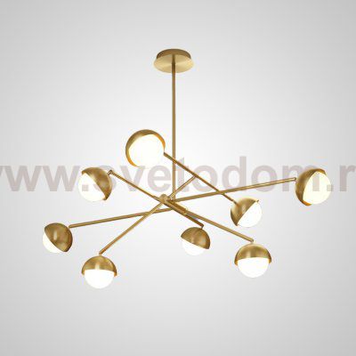 Потолочная люстра KENDALL L8 Gold ImperiumLoft 192952-23