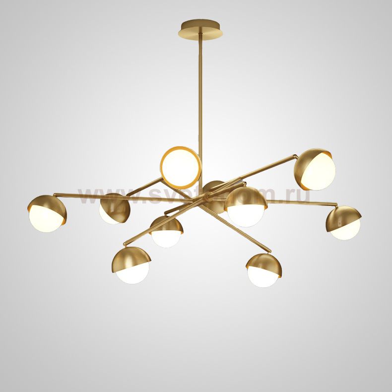 Потолочная люстра KENDALL L10 Gold ImperiumLoft 192953-23