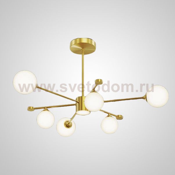 Потолочная люстра LEAGUE L7 Gold ImperiumLoft 192971-23