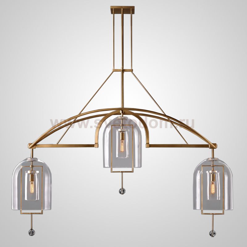 Потолочная люстра JOZEFINA CH L3 ImperiumLoft 192989-23