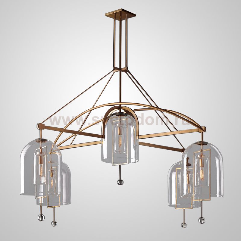 Потолочная люстра JOZEFINA CH L5 ImperiumLoft 192990-23