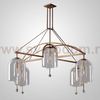 Потолочная люстра JOZEFINA CH L5 ImperiumLoft 192990-23