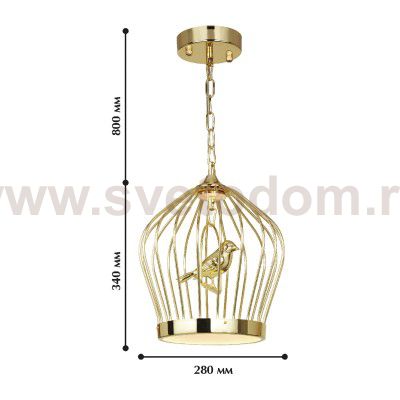 Люстра клетка Favourite Chick 1930-2P