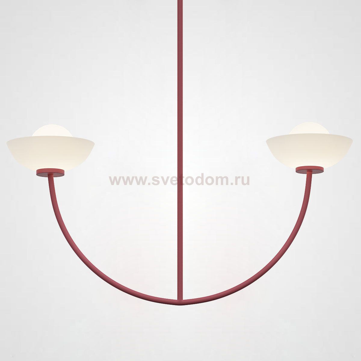 Потолочная люстра INELDA L2 Red ImperiumLoft 193001-23