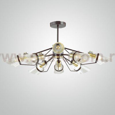 Потолочная люстра PIRNA L8 ImperiumLoft 193006-23