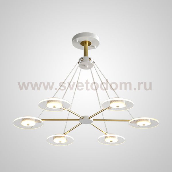Потолочная люстра NADIN L6 ImperiumLoft 193007-23