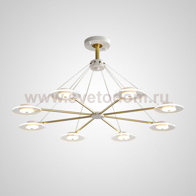 Потолочная люстра NADIN L8 ImperiumLoft 193008-23