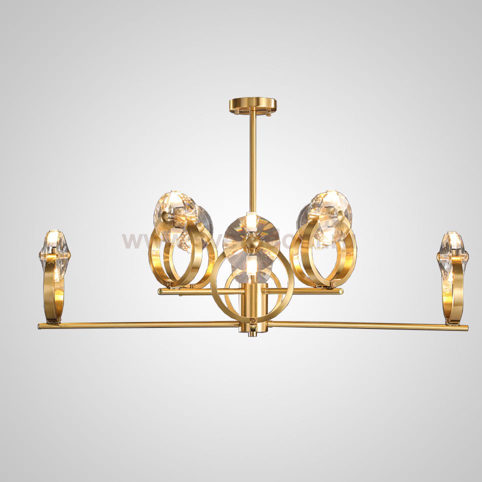 Потолочная люстра ADONICA CH B L16 ImperiumLoft 193014-23