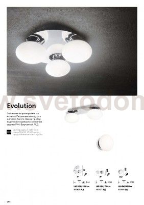 Потолочный светильник Ideal lux EVOLUTION PL1 (193090)