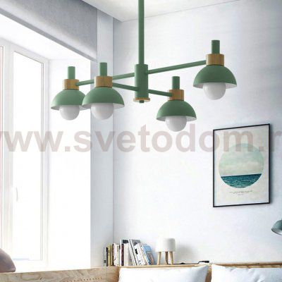 Люстра на штанге FANTA A 4 lights White ImperiumLoft 193152-26