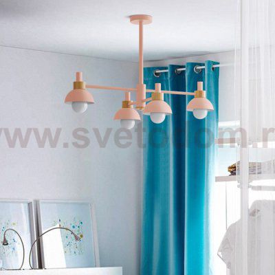 Люстра на штанге FANTA A 4 lights Green ImperiumLoft 193153-26