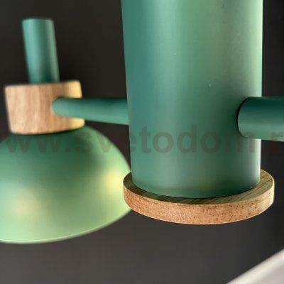 Люстра на штанге FANTA A 4 lights Green ImperiumLoft 193153-26
