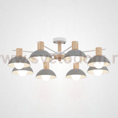 Люстра на штанге DOS D83 Grey ImperiumLoft 193158-26
