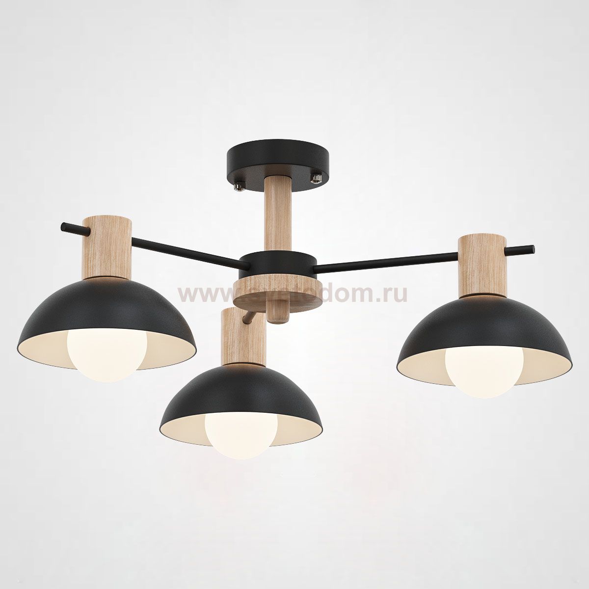 Люстра на штанге DOS D58 Black ImperiumLoft 193165-26