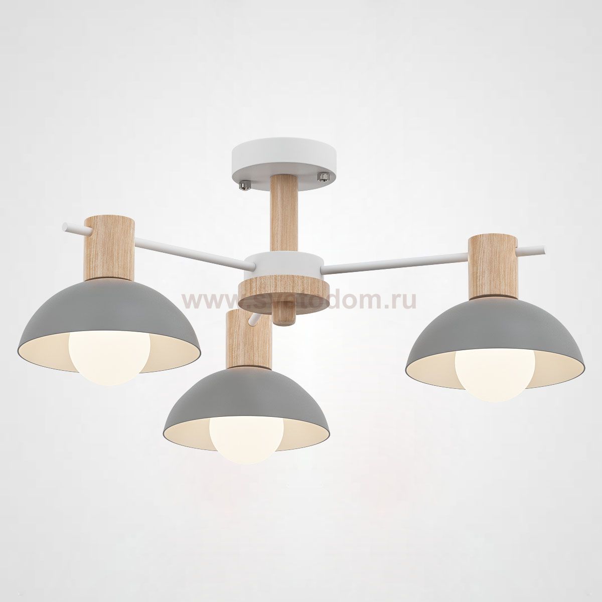 Люстра на штанге DOS D58 Grey ImperiumLoft 193166-26