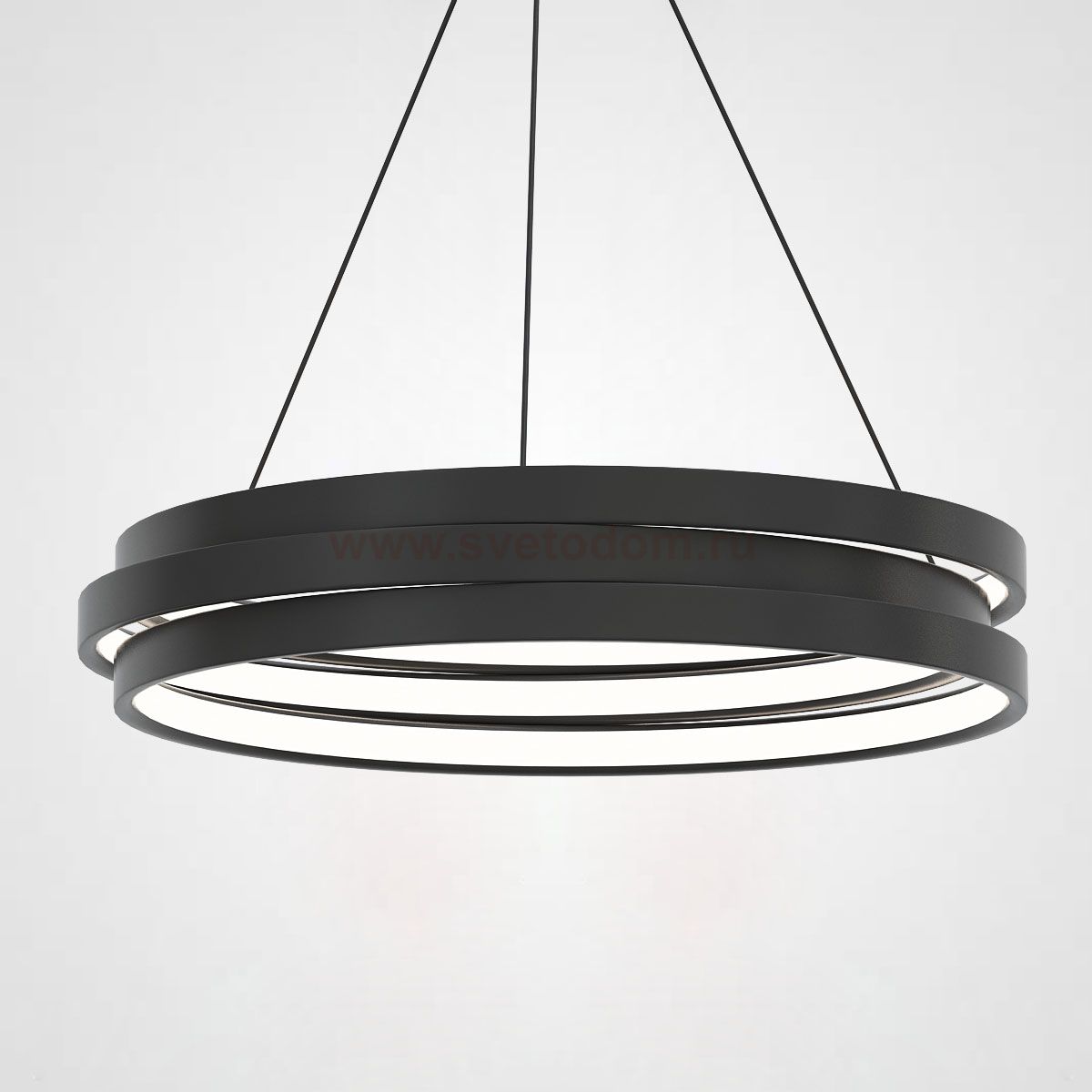Подвесной кольцевой светильник GALO  D78,5 Black ImperiumLoft 193238-26