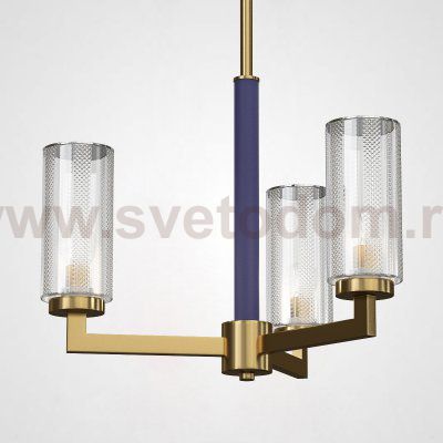 Потолочная люстра ADELEINE L3 Blue ImperiumLoft 193241-23