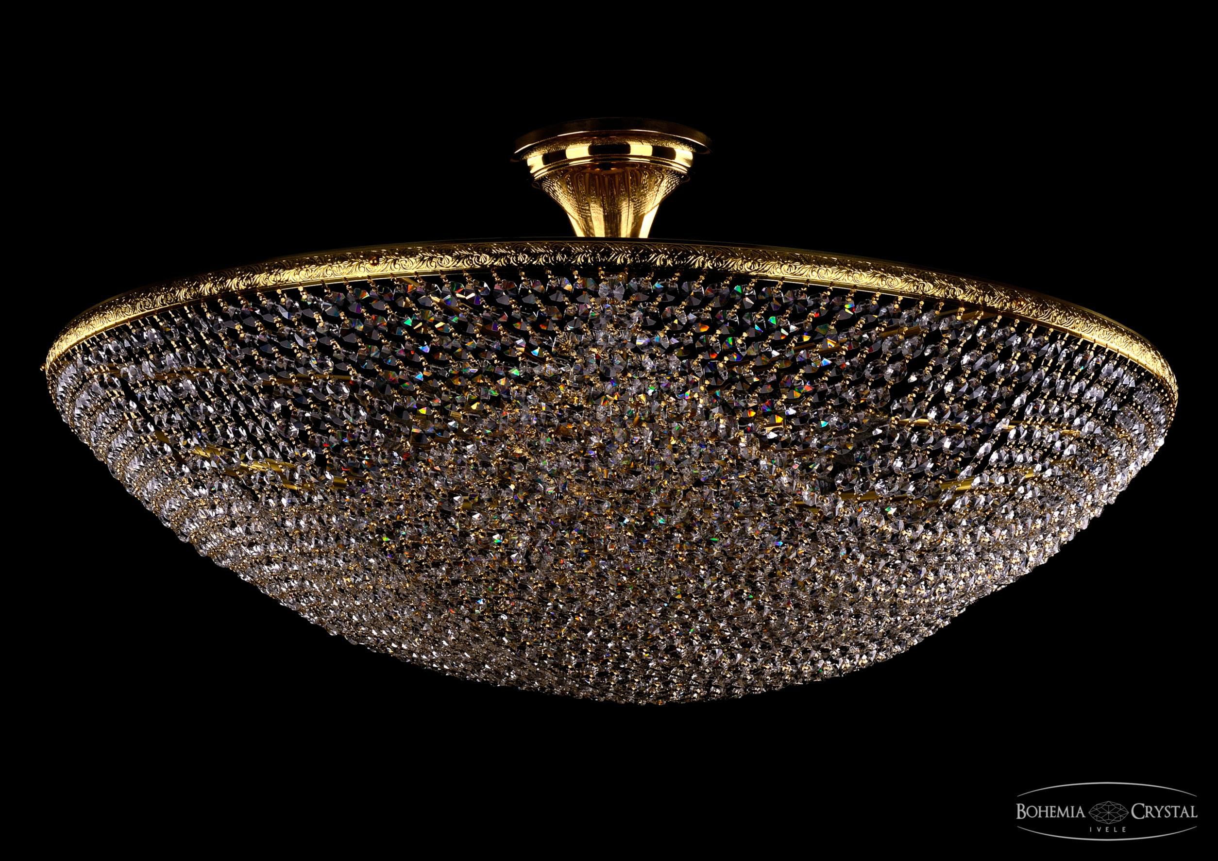 Люстра хрустальная большая Bohemia Ivele 1932/75Z/G