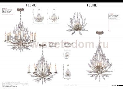 Подвесная люстра Favourite 1932-6P Feerie