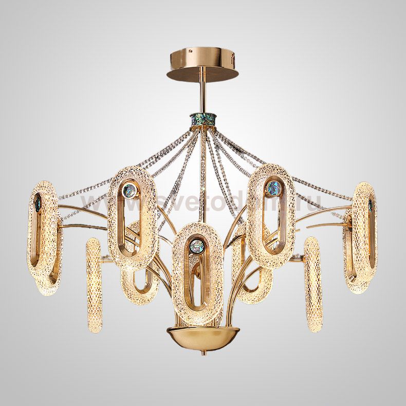 Потолочная люстра KEZIA CH L12 ImperiumLoft 193308-23