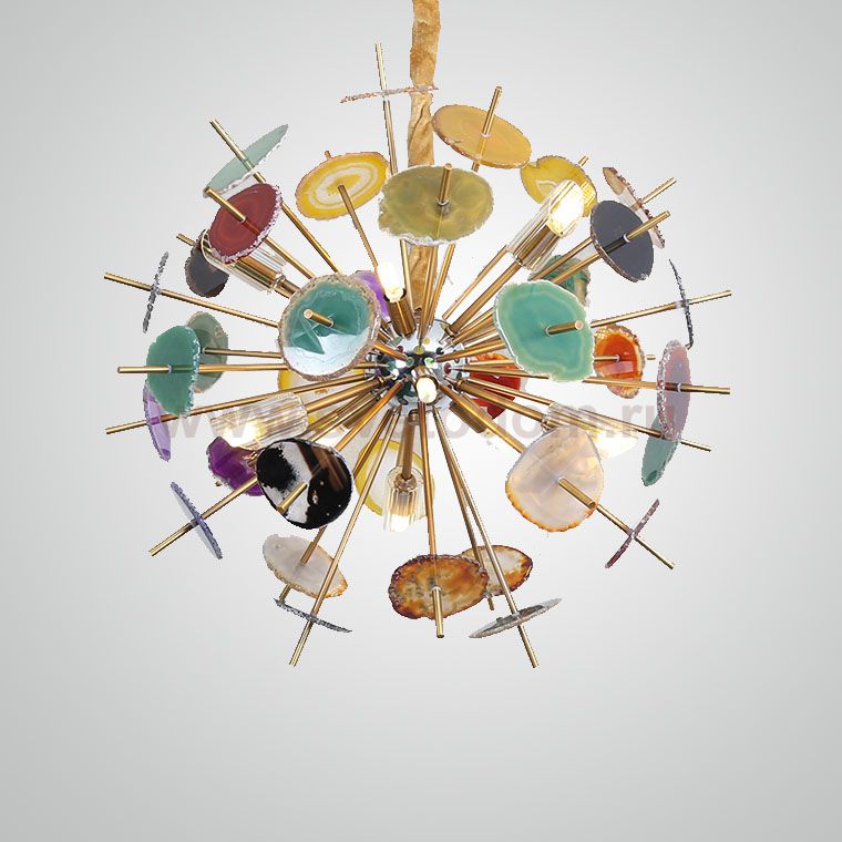 Подвесная люстра AGATE 2 D80 ImperiumLoft 193314-23