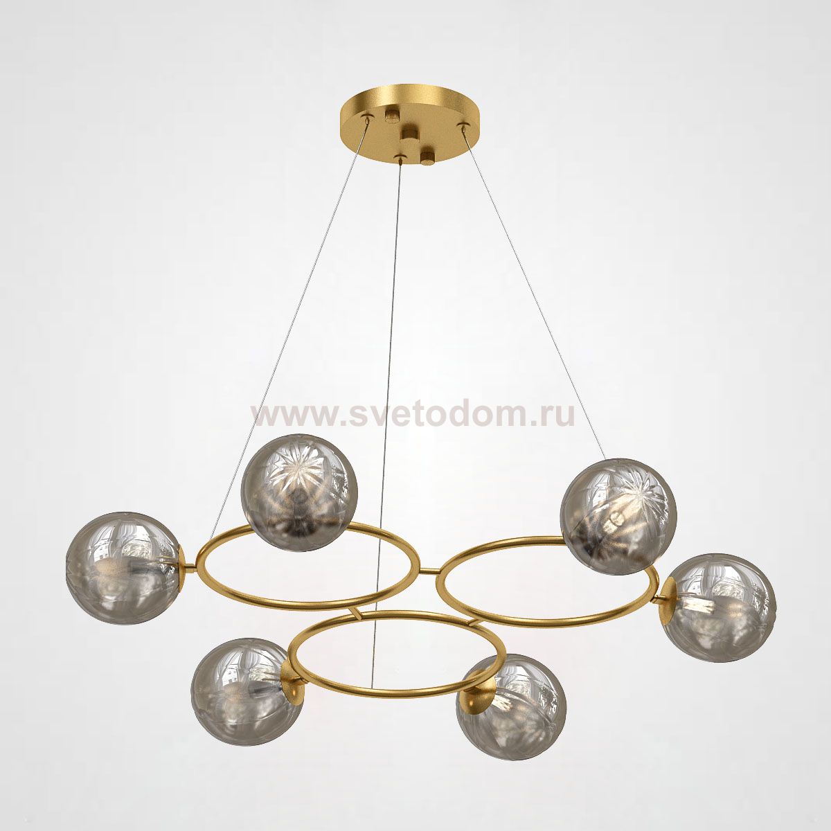 Подвесная люстра SILVANA RING L6 ImperiumLoft 193358-23