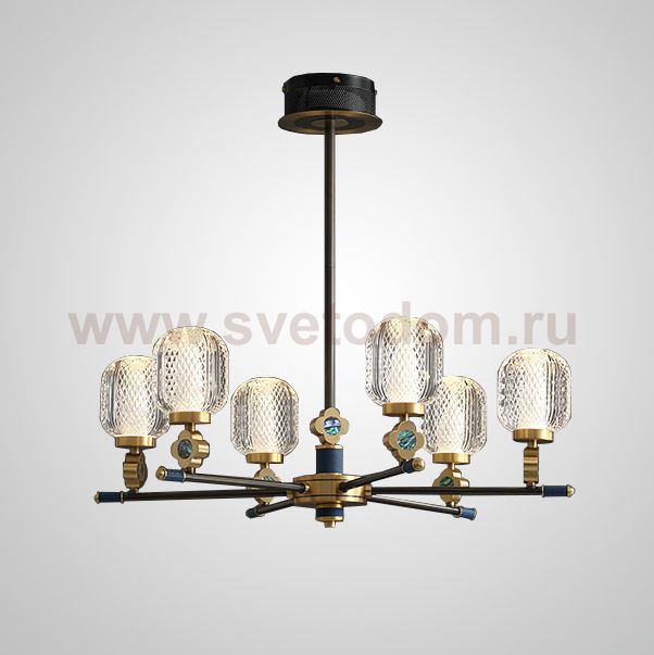 Потолочная люстра LUARA CH B L6 ImperiumLoft 193363-23