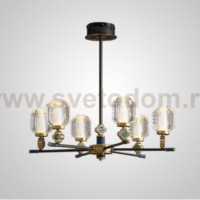 Потолочная люстра LUARA CH B L6 ImperiumLoft 193363-23