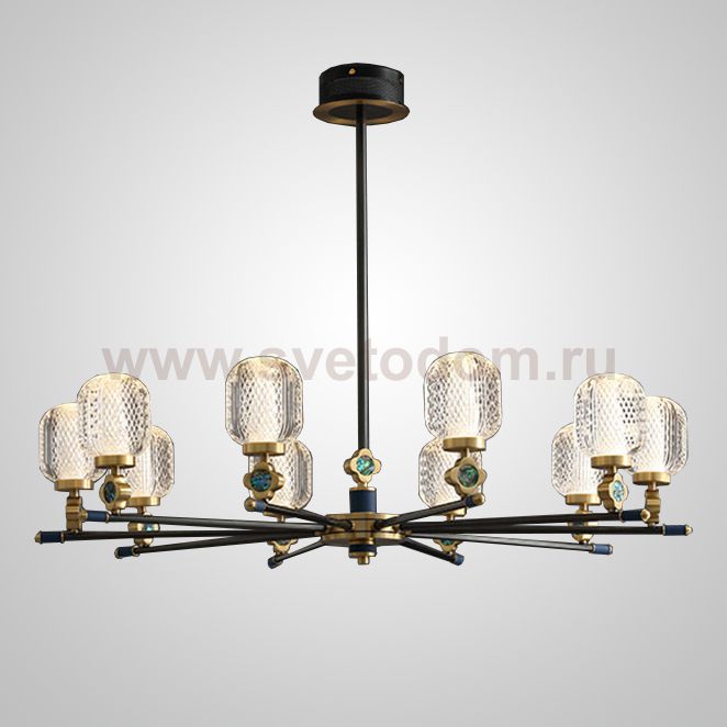 Потолочная люстра LUARA CH B L10 ImperiumLoft 193365-23