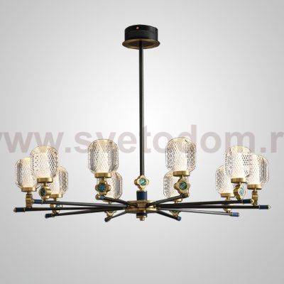 Потолочная люстра LUARA CH B L10 ImperiumLoft 193365-23