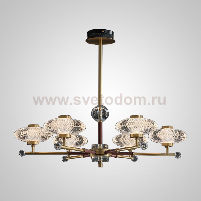 Потолочная люстра NICOL L6 Red ImperiumLoft 193372-23