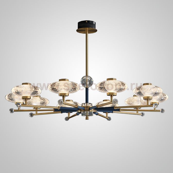 Потолочная люстра NICOL L10 Blue ImperiumLoft 193375-23