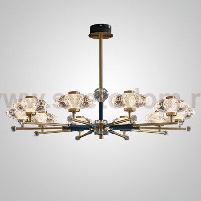 Потолочная люстра NICOL L10 Blue ImperiumLoft 193375-23
