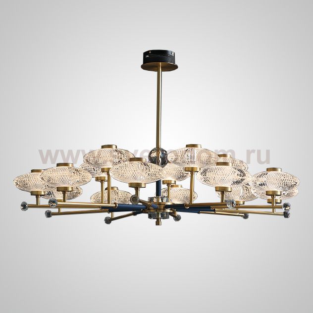 Потолочная люстра NICOL L15 Blue ImperiumLoft 193378-23