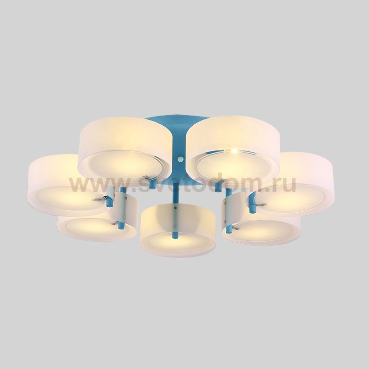 Потолочная люстра HEDDA D86 Blue ImperiumLoft 193404-26