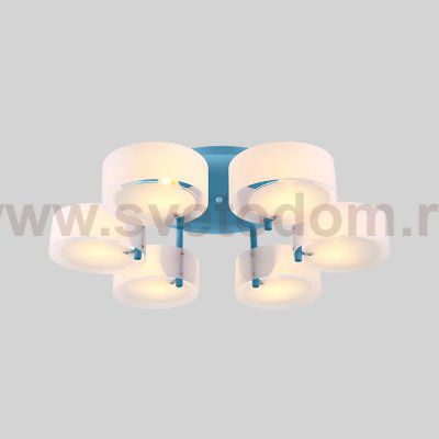 Потолочная люстра HEDDA D73 6 lamps Blue ImperiumLoft 193423-26