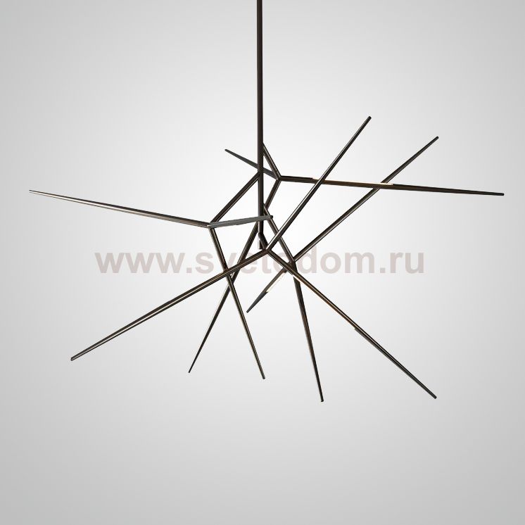 Потолочная люстра FLASK Black ImperiumLoft 193435-23