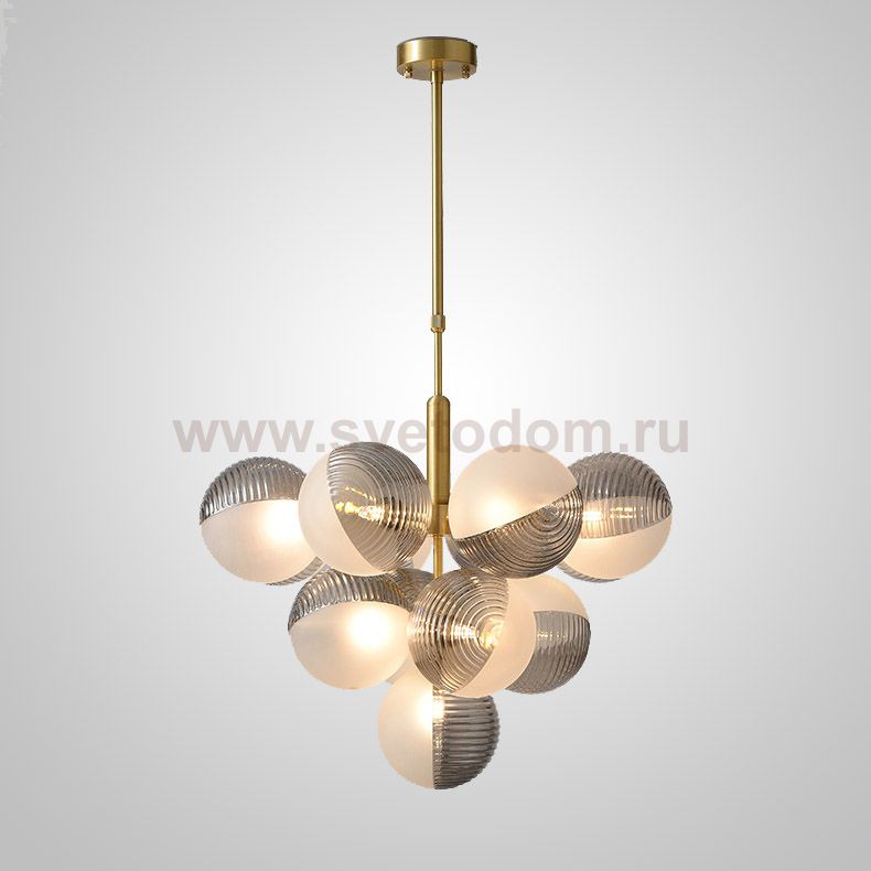 Потолочная люстра WALTON MORE D60 Grey ImperiumLoft 193459-23