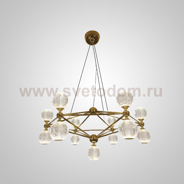 Подвесная люстра TRENTON L13 Gold ImperiumLoft 193469-23