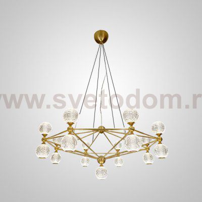 Подвесная люстра TRENTON L17 Gold ImperiumLoft 193472-23