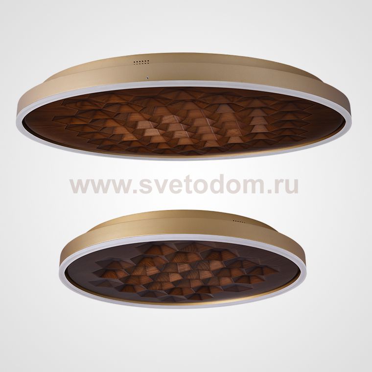 Потолочный светильник HONEY D60 Gold/Dark wood ImperiumLoft 193480-26